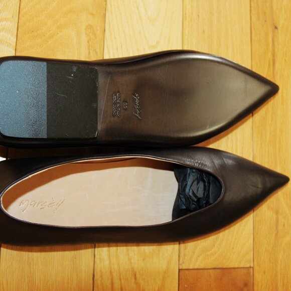 BNWT SS24 MARSELL AGO BALLERINA FLATS 37.5 & 39 - Picture 4 of 12